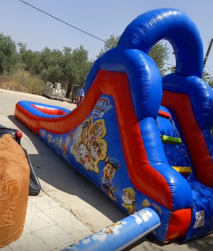 מגלשת יחידת החילוץ