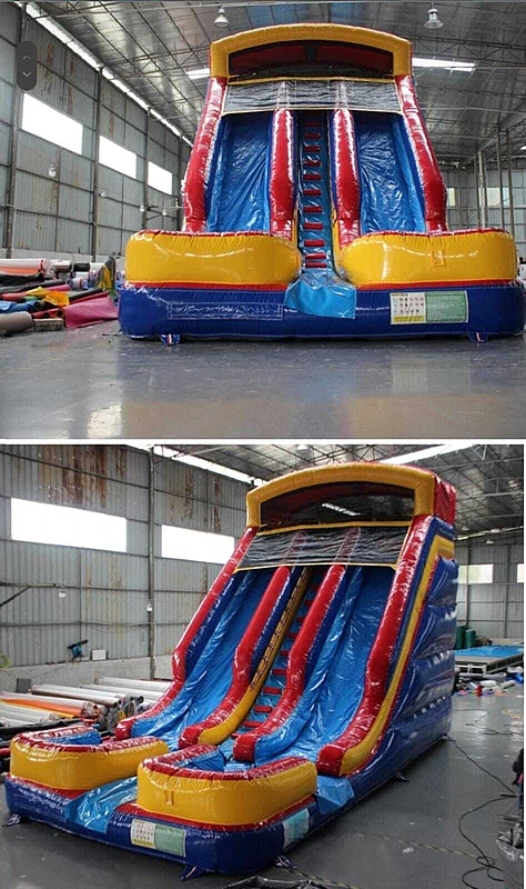 מגלשת דו מסלולי אקסטרים