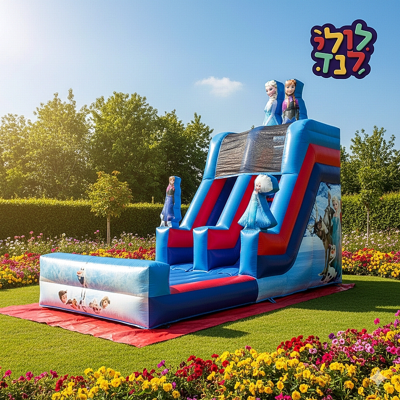 מגלשת מים אנה ואלזה