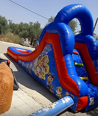 מגלשת יחידת החילוץ