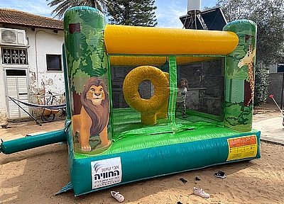 מתנפח מלך האריות קומפקטי