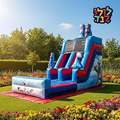 מגלשת מים אנה ואלזה