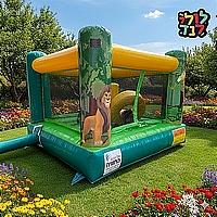 מתנפח מלך האריות קומפקטי